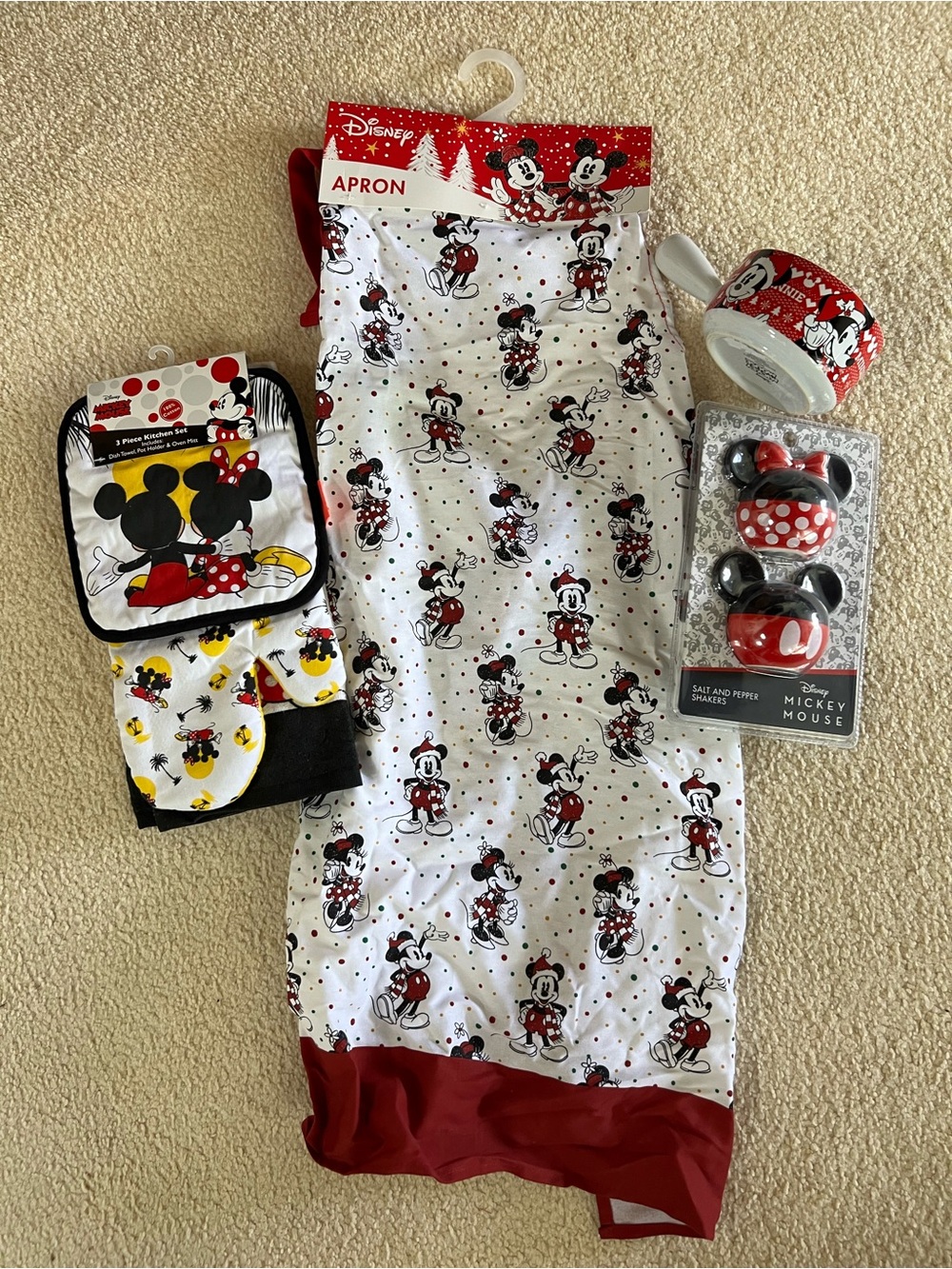 Disney Mickey & Minnie Mouse Kitchen Gift Set